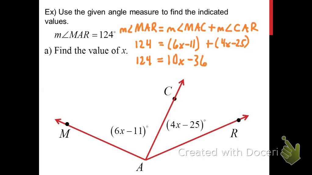 Midpoint and segment bisector worksheet pdf answers