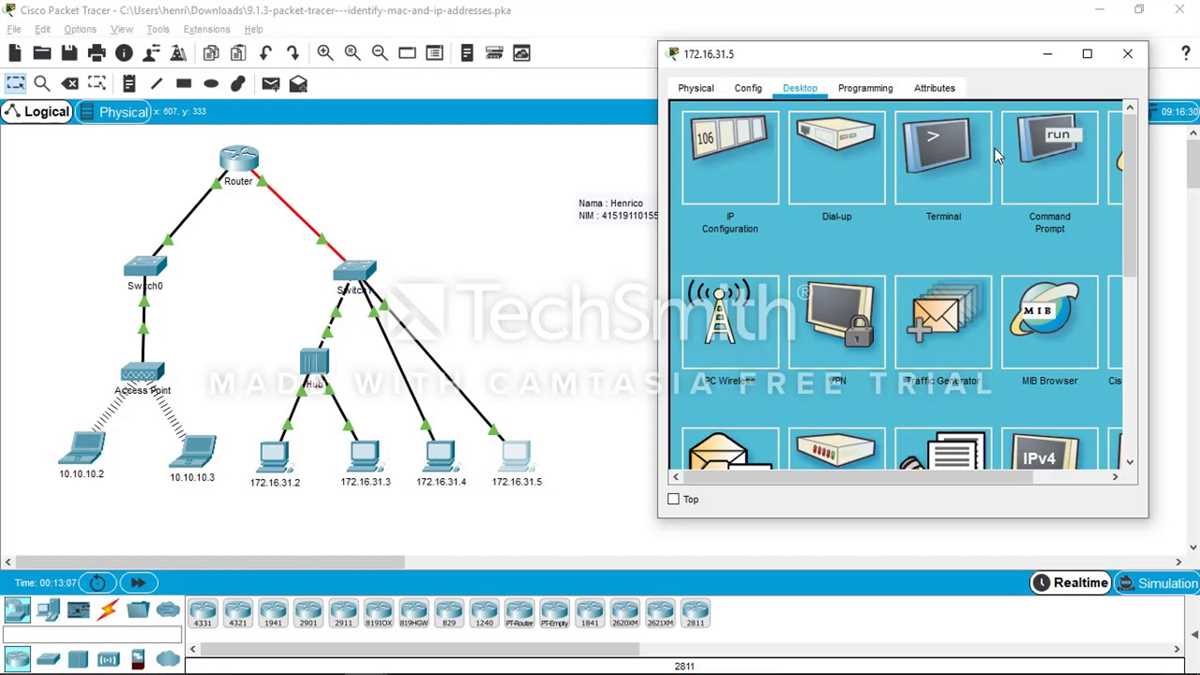 Section 1: What is 5.3.2.8 packet tracer?