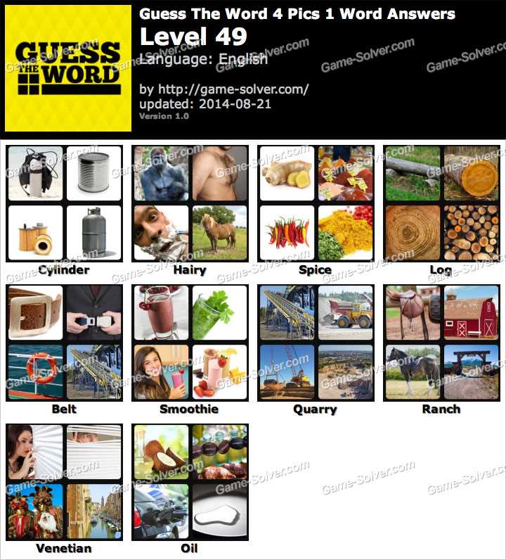 2 Pics 1 Word Answers for Level 1-50