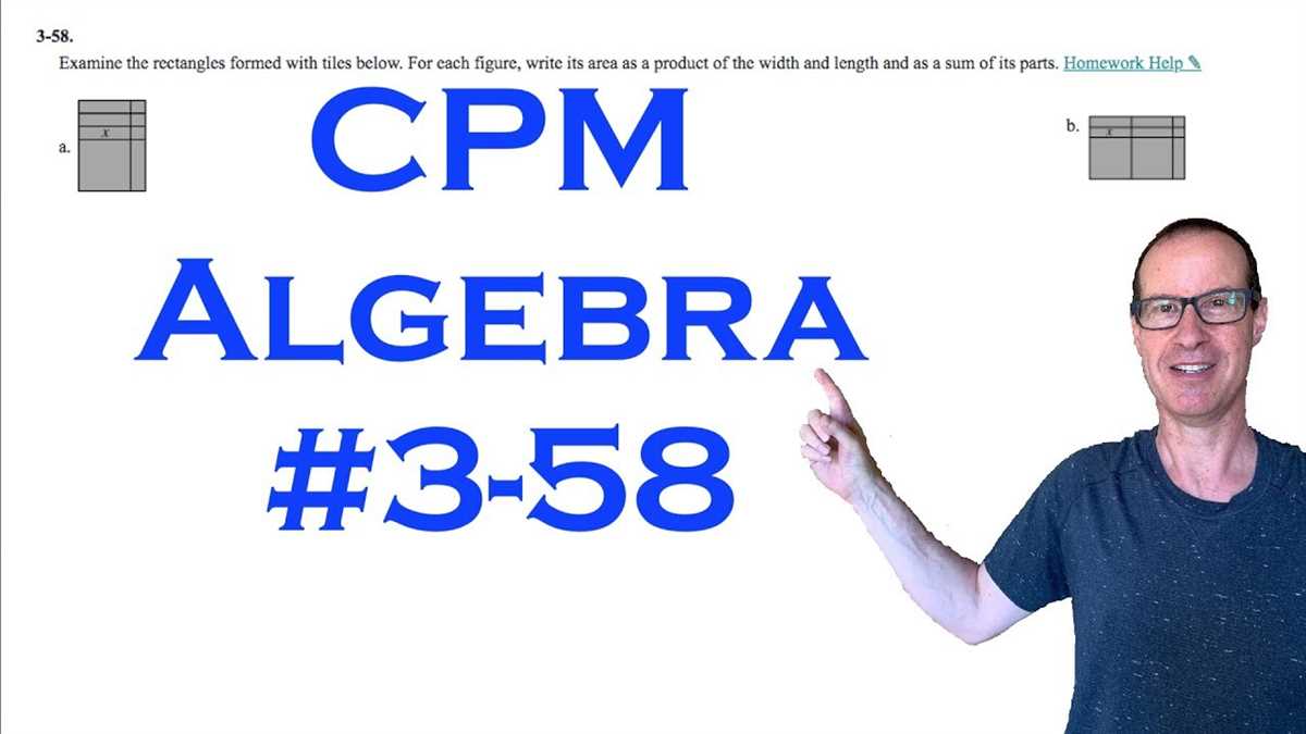 Tips and Tricks for Mastering Cpm Algebra