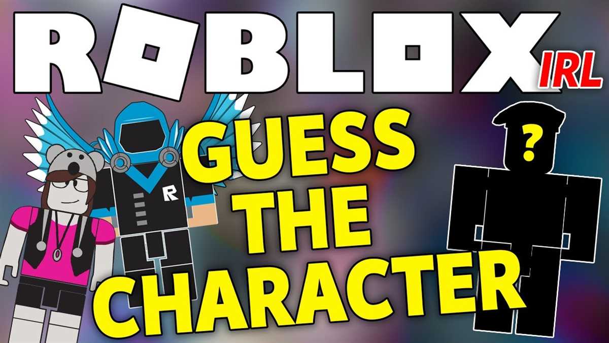 Roblox Guess That Character Answers for Medium Level