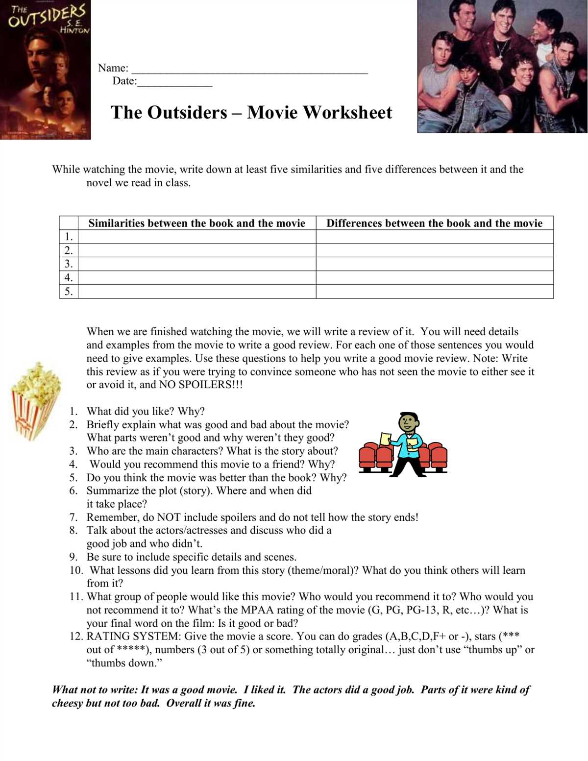 The outsiders chapter 8 9 questions and answers