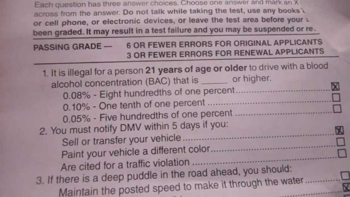 Safe Driving Practices on the DMV NJ Test