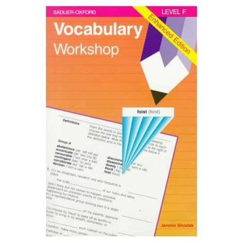 Vocabulary Workshop Level G Answers