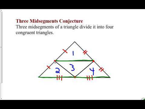 1. What is a midsegment of a triangle?