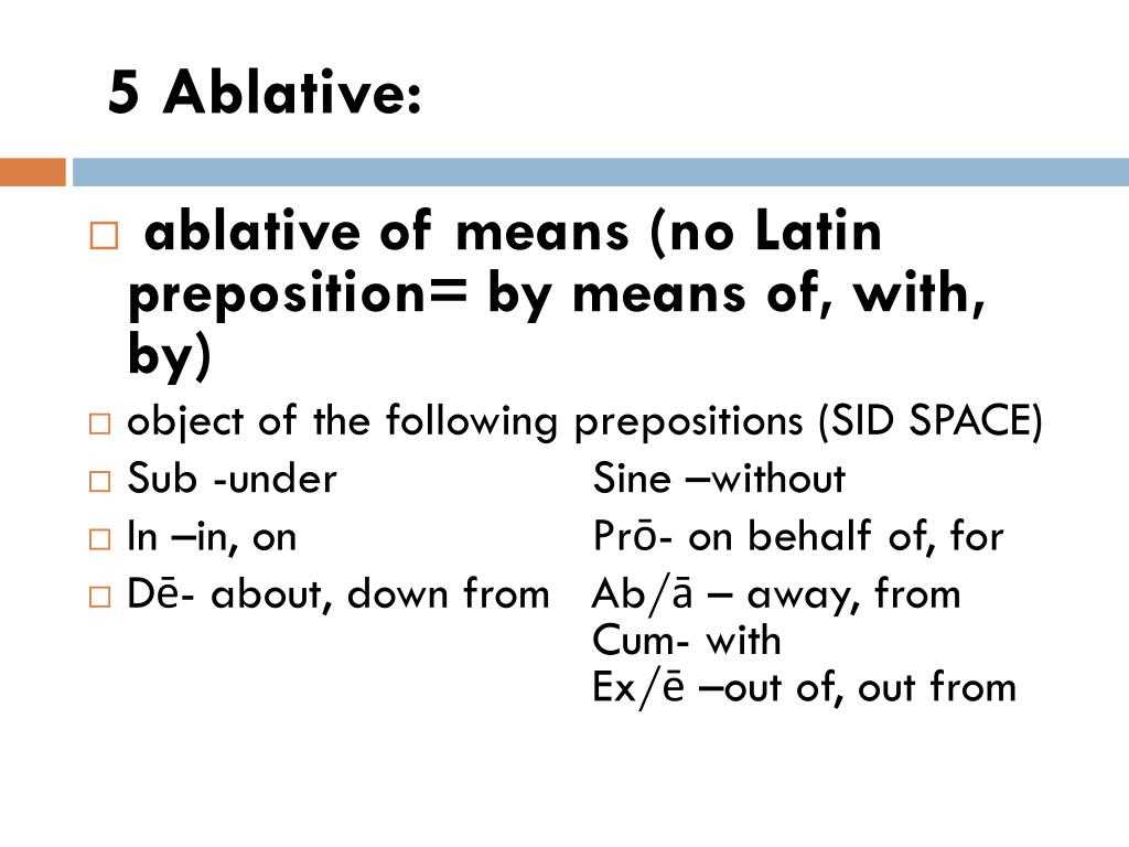Analyzing and Interpreting Latin Prose Passages