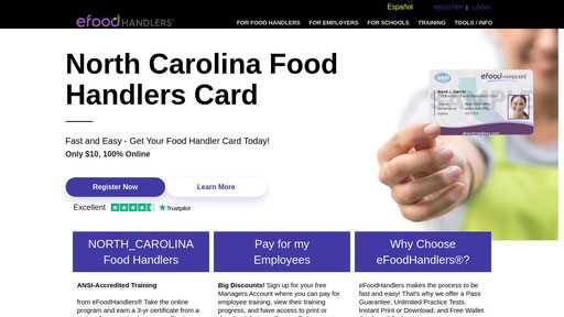 What is a food handlers card?
