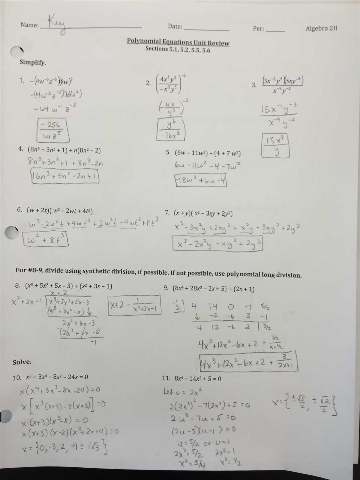 Understanding Algebra 2 Chapter 6 Test: A Brief Overview