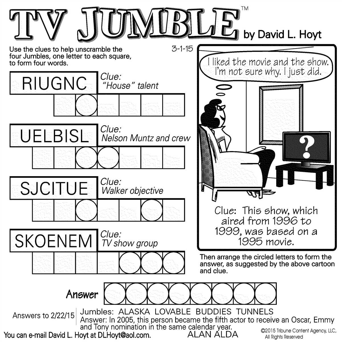 How to Solve Jumble Puzzles?