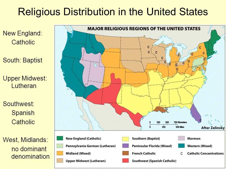 Religious Distribution and Universalizing Religions