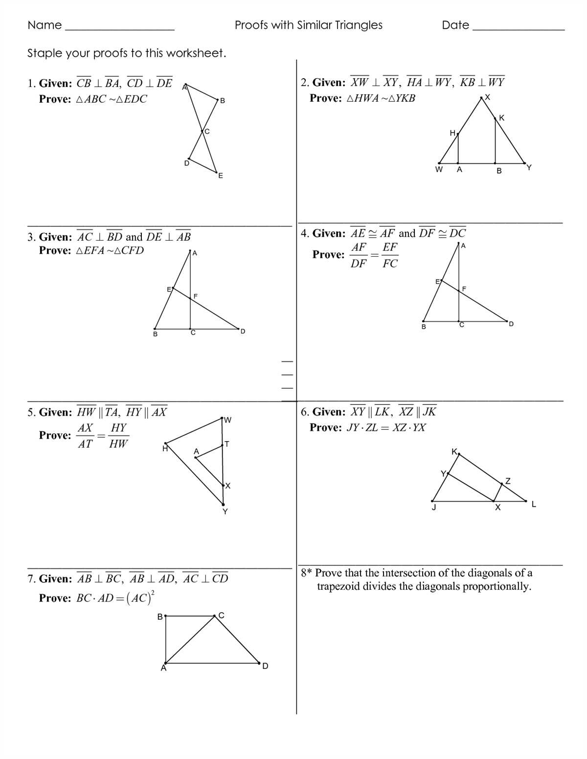 Common Congruent Triangle Proof Techniques