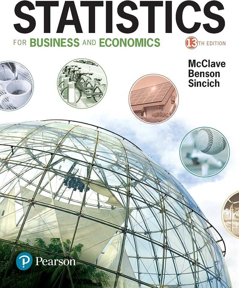 Statistics for Business and Economics 8th Edition Answer Key
