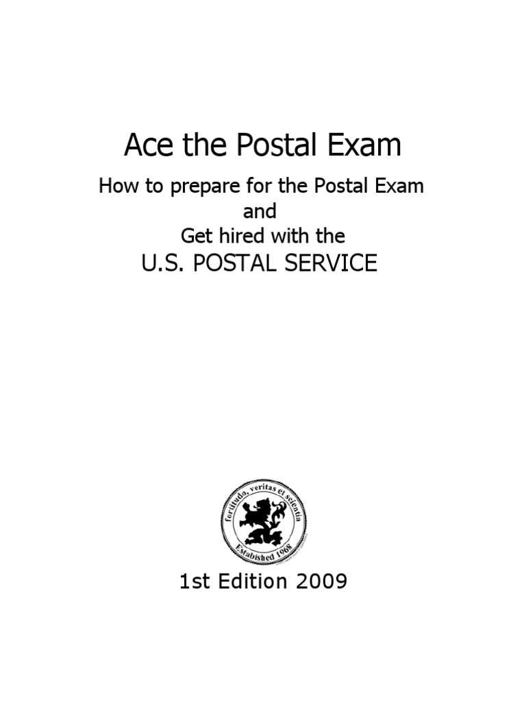 Recommended Resources for Postal Exam 473 Study