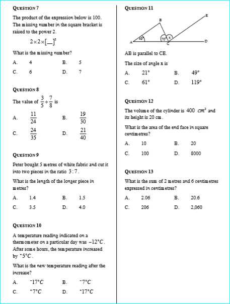 Tips for Solving Grade 8 Maths Exam Papers