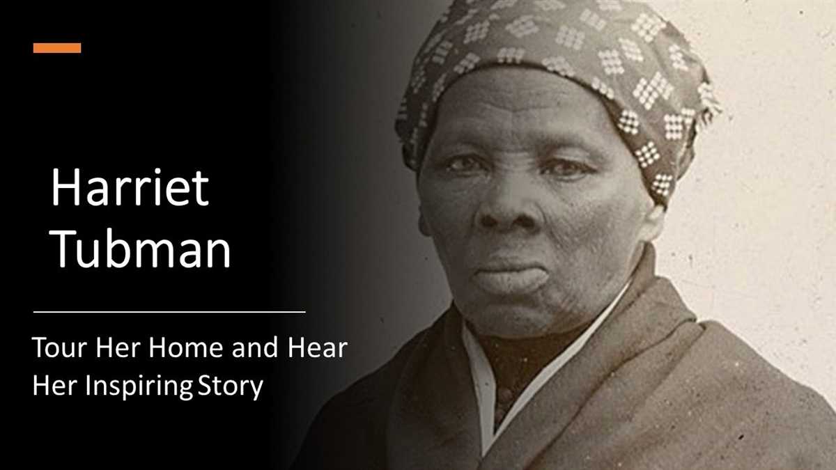 Harriet Tubman: The Journey of a Legacy