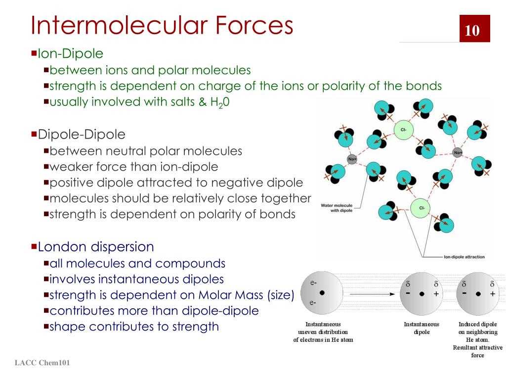 Intermolecular Forces Lab Answer Key