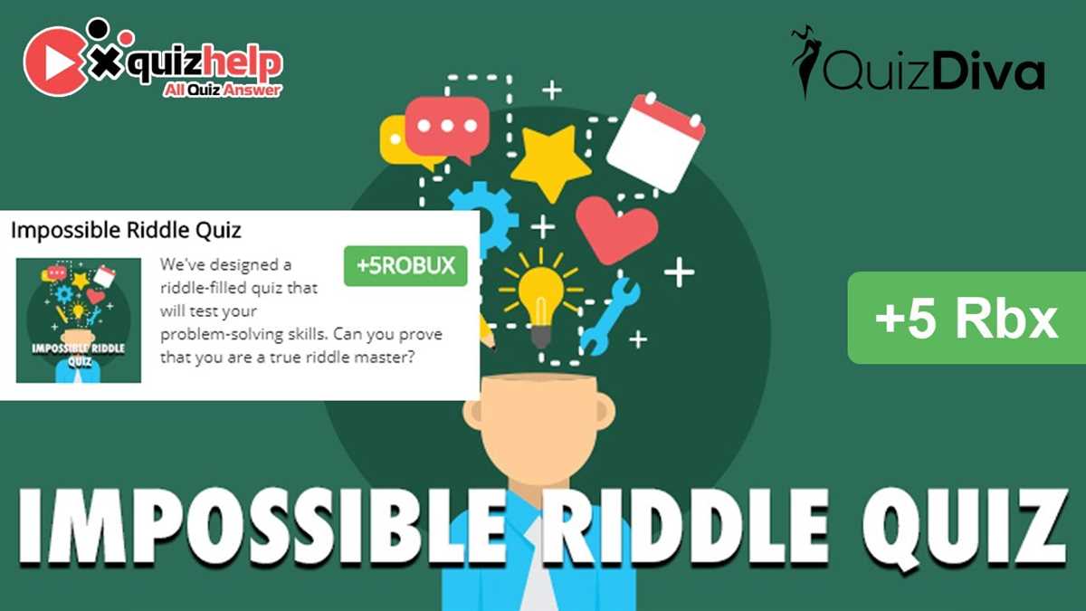 Impossible riddles with simple answers