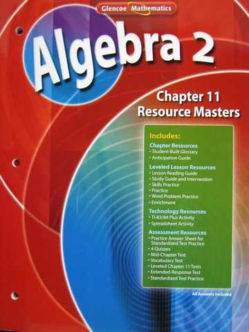 Overview of Algebra Chapter 3 Test Questions