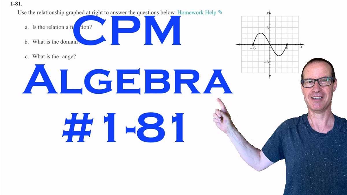 Cpm algebra answers