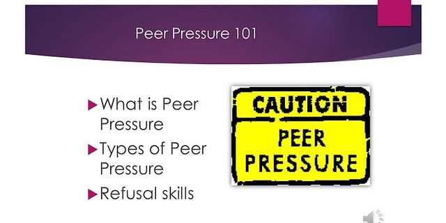 Peer pressure power answer key
