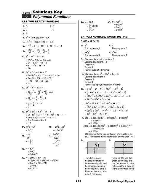 Prentice hall gold algebra 1 answers chapter 5