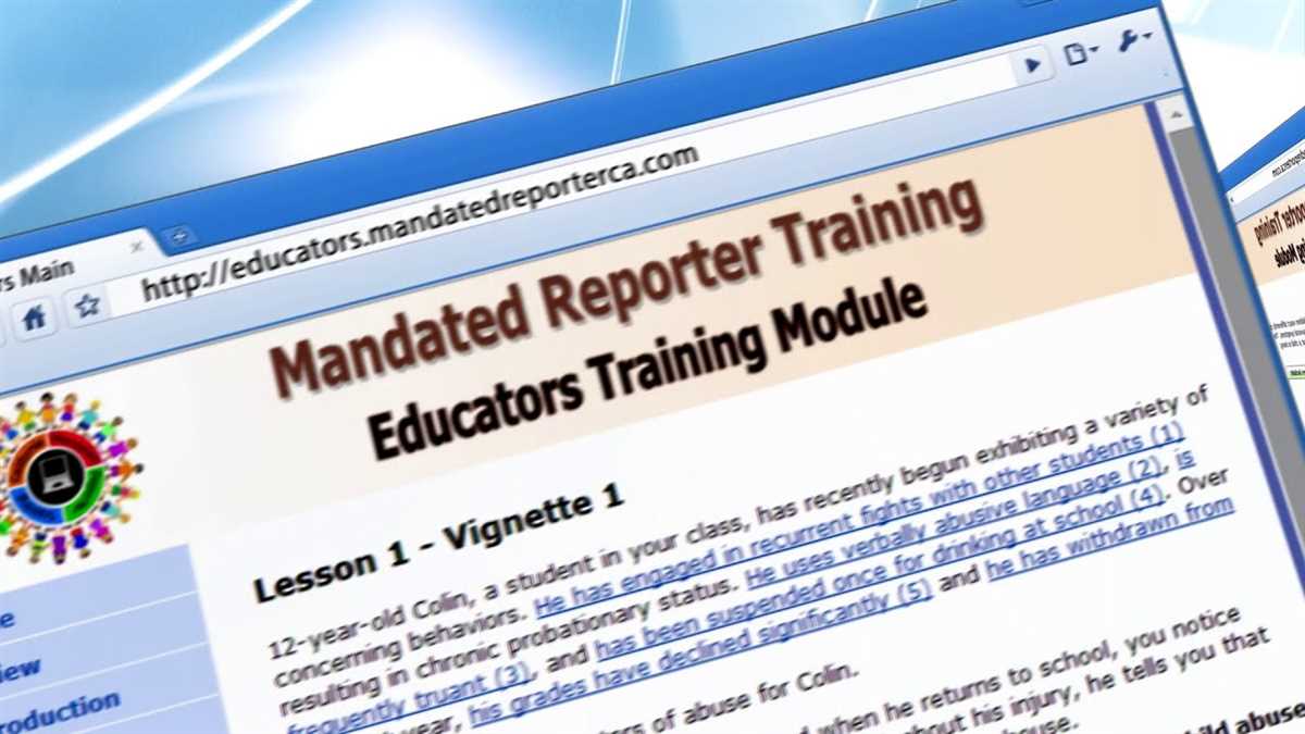 What is a mandated reporter?