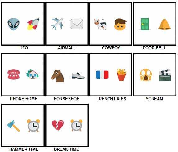 Emoji words answers