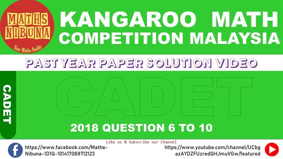 Unlocking Success with Kangaroo Math Test Papers A Comprehensive Guide