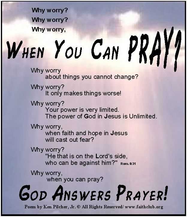Examining Different Ways God Answers Prayers