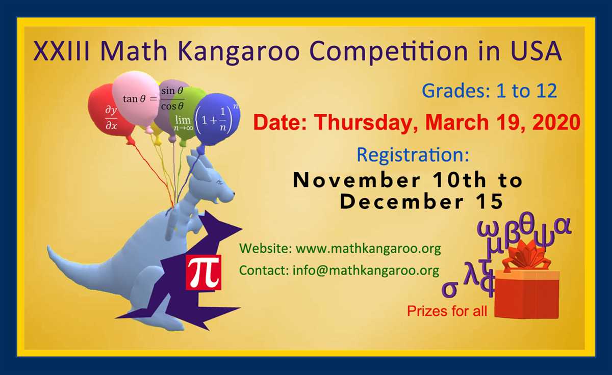 The Importance of Math Kangaroo Answer Key